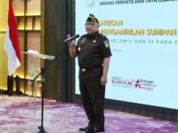 JAMDATUN Melantik dan Mengambil Sumpah Jabatan Pejabat Struktural Eselon II dan III