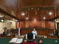 PN Kandangan Putus Tiga Perkara Sajam Dengan Acara Pemeriksaan Singkat