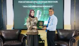 Rangkaian Tour Ofice Kejati Kalsel : IKA UNAIR Podcast Bersama Kajati 