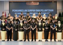 Kajati Kalsel Lantik Delapan Pejabat Struktural Eselon II dan III