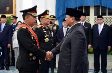 Presiden Prabowo Lantik Suyudi Ario Seto sebagai Kapolri 