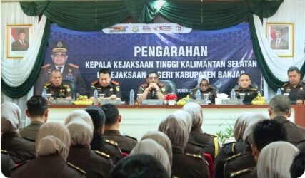 Kajati Kalsel Kunker ke Kejari Banjar , Dialog dengan Jajaran untuk Mengetahui Perkembangan Pelaksanaan Tugas dan Capaian Kinerja