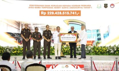 BPA Kejaksaan Ri Bersama Kejari Jakarta Barat Bagikan Dana Pemulihan Kerugian Korban KSP Indosurya 