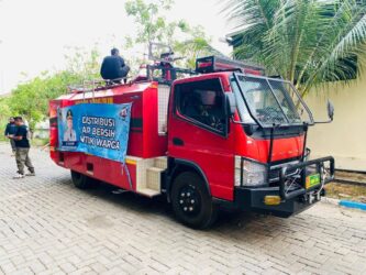 Pasokan Air Baku BPAM Banjarbakula Berangsur Normal, Distribusi Air Gratis untuk Warga Terdampak Kekeringan Berlanjut